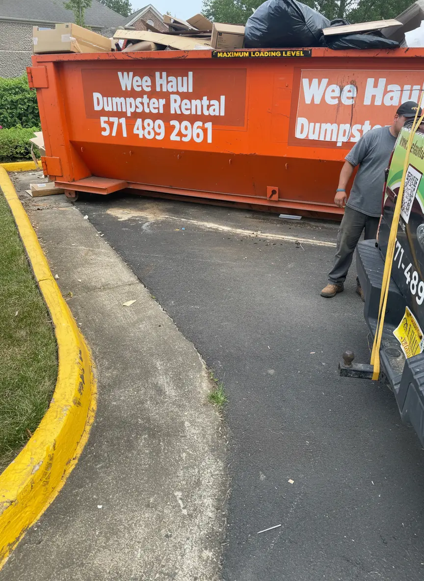 30 Yard Roll-Off Dumpster Rental Herndon VA - Perfect for Whole House Cleanouts and Renovations